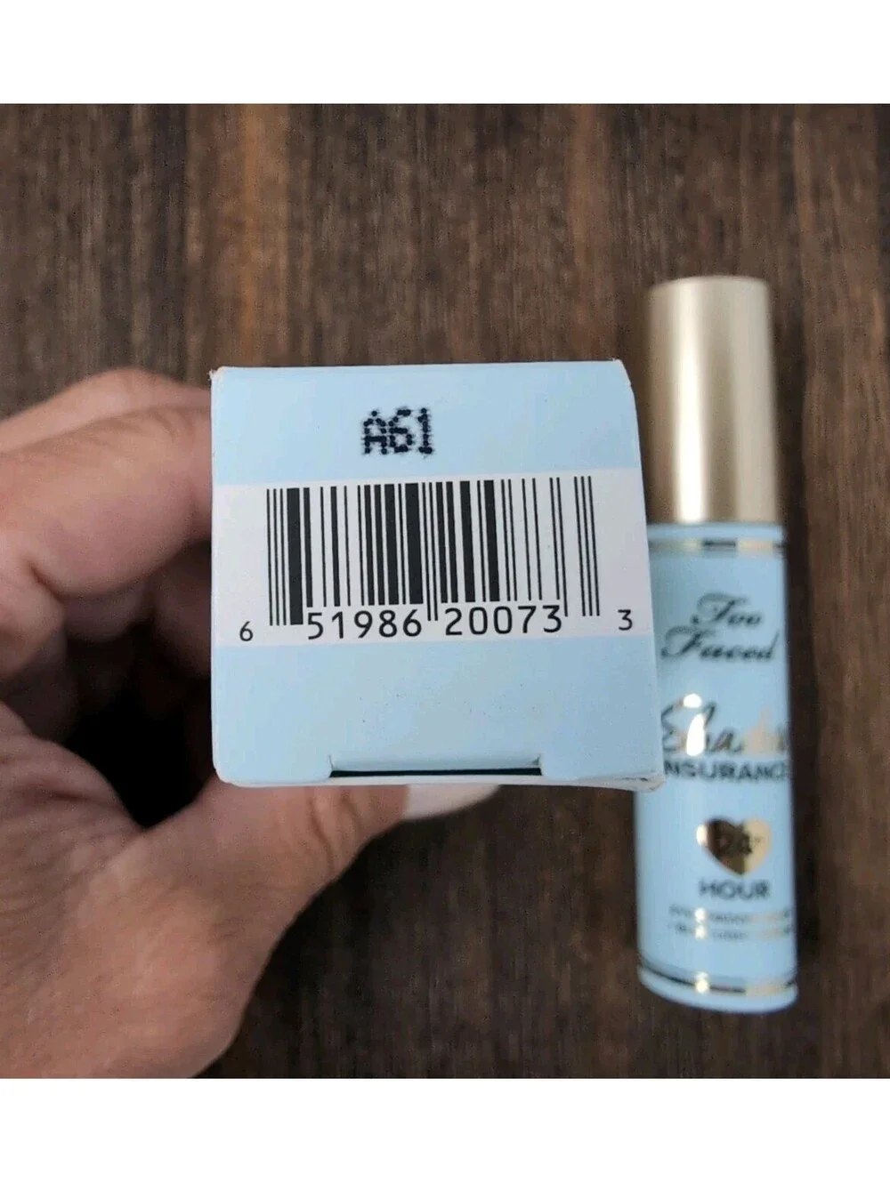 Too Faced Shadow Insurance 24 Hour Eye Shadow Primer Blue Light Defense .20 oz